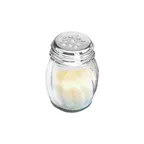 image of American Metalcraft 3306 Cheese Shaker, 6‑9 oz Glass, Metal, Perforated Top, No Handle