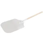 image of American Metalcraft 3714 Pizza Peel, 14" x 16" Blade, 37" Overall Length,Wood Handle