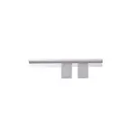image of American Metalcraft AOR48 Ticket Rack – 48" x 2½" Aluminum Finish, Marbles Inside – Ticket Holder