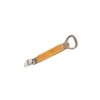 image of American Metalcraft BBC39 Deluxe Bottle/Can Opener, 4-1/2" Long, Tempered Stainless With Hardwood Handle