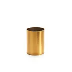 image of American Metalcraft GSPH2 Sugar Packet Holder 2" Dia. x 2-3/4" H Round Stainless Steel Gold Finish