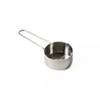 image of American Metalcraft MCW13 Measuring Cup, 1/3 Cup, With Wire Loop Handle, Stainless Steel