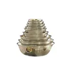 image of American Metalcraft SSB300 Mixing Bowl – 3 Qt Capacity, 9.5" Diameter, Economy Stainless Steel