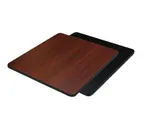 image of American Tables & Seating ADL3030-B/DM Square 30" X 30" Laminate Reversible Table Top, T-Mold Edge