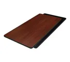 image of American Tables & Seating ADL3060-B/DM Rectangular 30" X 60" Laminate Reversible Table Top, T-Mold Edge