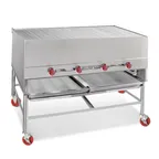 image of American Range AHS-4836 48" x 36" Gas Horizontal Chicken Broiler w/ (4) Burners, 160.000 BTU