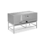 image of American Range AMSQ-30 30" Wood Burning Charbroiler w/ Cast Iron Grid, 30.000 BTU