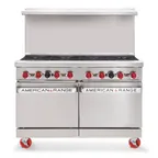 image of American Range AR-12G-6B-CL-SBR 48" Gas Restaurant Range