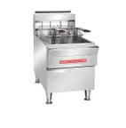 image of American Range AR-GCF-15 Full Pot Countertop Gas Fryer w/ 15 lbs Capacity, 2 Baskets, Thermostatic Controls