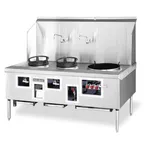 image of American Range ARCR-2 Gas Wok Range with Knee "L" Lever