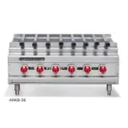 image of American Range ARKB-24 24" Countertop Gas Radiant Kebob Broiler w/ (4) Burners, 120.000 BTU