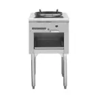 image of American Range ARWR-J13 Gas Wok Range w/ (1) Bowl, 23 Tip Jet Burner, 13" Wok Ring, Knee "L" Lever, 125.000 BTU