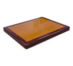 image of American Tables & Seating ATR24-C/M Round 24" Diameter Coated Table Top, Mahogany Finish