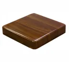 image of American Tables & Seating ATR2430-W Rectangular 24" X 30" Coated Table Top, Walnut Finish