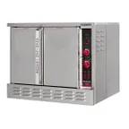 image of American Range MSDE-1 Single Deck Electric Convection Oven w/ Manual Controls, Full-Size 