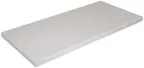 image of ATS ATR3060-PW Rectangle Resin Table Top, 30x60, Pure White, High Gloss Finish