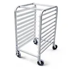 image of ATS MET-BPR10 Bun Pan Rack, (10) 18" X 26" Pan Capacity, 3" Spacing, 5" Casters