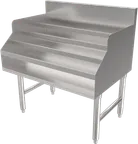 image of American Tables & Seating MET-LQD-30 Underbar Bottle Display Unit