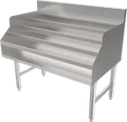 image of American Tables & Seating MET-LQD-36 Underbar Bottle Display Unit
