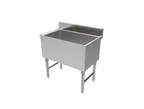 image of American Tables & Seating MET-UBIB-1830 30"W Stainless Steel Underbar Ice Bin / Cocktail Unit