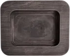 image of ATS UMSRC Wood Underliner, 7-9/16" L x 6" W Rectangular Walnut, Hand Wash, HMSRC & HMS14RC - 1/Case