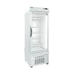image of AMPTO 4100 NFP 26" 1-Section Merchandiser Refrigerator with Glass Door, 18 cu. ft.