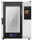 image of AMPTO BISTROT 10T Full Size 10 Pan Electric Combi Oven, Programmable Controls, Boilerless, 208/240V