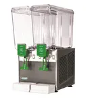 image of AMPTO D1256 Cold Beverage Dispenser, Double 5 Gal Bowl