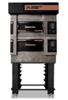 image of Moretti Forni ICON S50E2 18" Electric Pizza Deck Oven, 2‑Deck Stone, Dual‑Power Heat