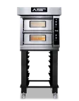 image of Moretti Forni ID-D 72.72 28" Electric Pizza Deck Oven, 2‑Deck Stone, Dual‑Power, 8.4kW, 230V
