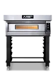 image of Moretti Forni ID-M 105.65 52" Electric Pizza Oven, 1 Deck Stone, Dual Control, 8.2 kW