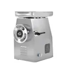 image of AMPTO MCC32S 3 HP Electric Meat Grinder, 1325 lbs/hr, #32 Hub, 1/4" Plate, 140 RPM, 16"x12" Feed Pan, 304 Stainless Steel