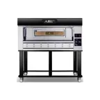image of AMPTO P110G A1X 58" Single Deck Gas Pizza Oven 