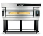image of Moretti Forni S125E1 48" Electric Pizza Deck Oven, Single Brick, Dual Power, 12kW, 208V