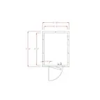 image of American Panel 6X8F-I 6' X 8' Indoor Walk-In Freezer w/ Floor, Self-Contained