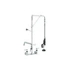 image of AllPoints 1071142 8" Wall Mount Pre-Rinse 1/2" NPT Male Inlet On 8" Centers