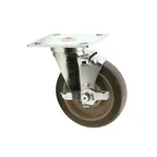 image of AllPoints 262429 Caster, Swivel, 5" Plate with Brake