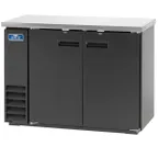 image of Arctic Air ABB48 49" 2 Solid Swinging Door Back Bar Cooler, 12.5 cu. ft.