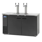 image of Arctic Air ADD60R-2 61" 2 Columns Draft Beer Cooler w/ 2 Keg Capacity, 16.7 cu. ft.