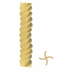 image of Arcobaleno AEX30STELLA#222 Extruder Die, 9Mm, 4P, Fusilli