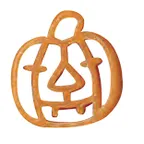 image of Arcobaleno AEX30STELLA#529/04 Extruder Die, Pumpkin