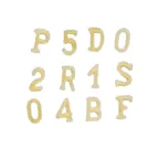 image of Arcobaleno AEX90 & AEX90M#339 Extruder Die, 7.5Mm, Alphabet & Numbers