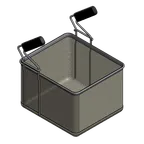 image of Arcobaleno APCB2 Pasta Cooker Basket, Size #2, 4082 Grams Capacity