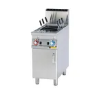 image of Arcobaleno APCG35H 11 Gallon Gas Pasta Cooker, Single Tank, Manual  Water Fill, 80.000 BTU