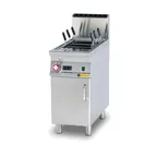 image of Arcobaleno APCG35HA 11 Gallon Gas Pasta Cooker, Single Tank, Automatic Water Fill, 80.000 BTU