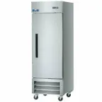 image of Arctic Air AR23 26" One Section Solid Door Reach-In Refrigerator, Bottom Mounted, Stainless Steel, 23 cu. ft.