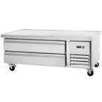 image of Arctic Air ARCB60 62" 2 Drawers Refrigerated Chef Base w/ Marine Edge Top