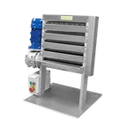 image of Arcobaleno ATPC330 Countertop Semi-automatic Pasta Cutter, 13" wide Sheeter, 1/2 Hp