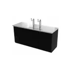 image of Asber ADDC-78 80" Direct Draw Beer Cooler, 4 Keg Capacity
