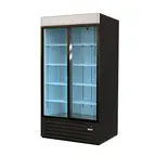image of Asber ARMD-47 A-SD 54" Merchandiser Refrigerator with 2 Sliding Glass Door, 47 cu. ft.